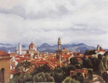 Florence Artwork by Zinaida Serebriakova