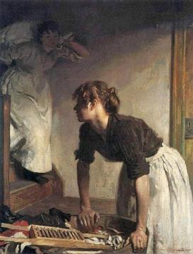 The Wash House Artwork by Sir William Orpen