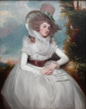 Catherine Clemens Artwork by George Romney