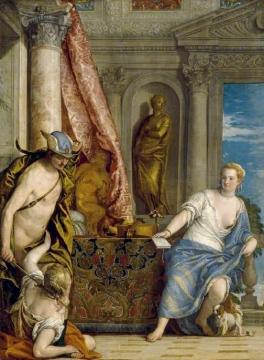 Hermes, Herse And Aglaurus Artwork by Paolo Veronese