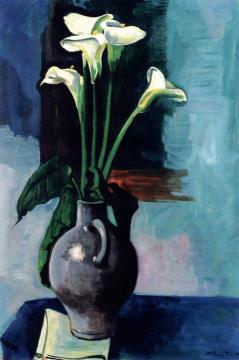Calla Artwork by Hermann Max Pechstein
