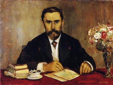 Portrait of Gustave Gevvroy Artwork by Jean-François Raffaëlli