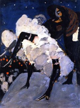 French-cancan Artwork by Auguste Chabaud