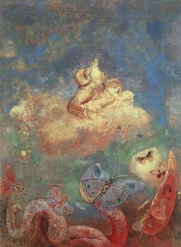 Apollo's Chariot Artwork by Odilon Redon