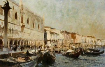 The Doge's Palace, Venice Artwork by Edward Brian Seago