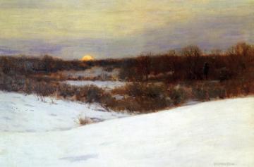 Winter Sunrise Artwork by Charles Warren Eaton