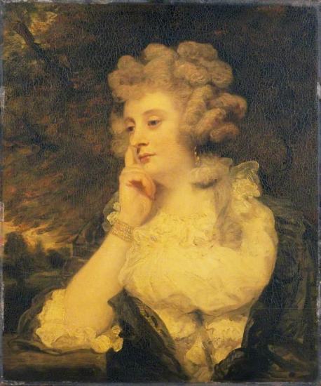 Mrs. Jane Braddyll Artwork by Sir Joshua Reynolds