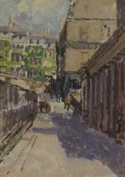 Belmount And Back Of Assembly Rooms Artwork by Walter Richard Sickert