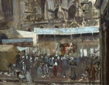 Theatre Of Young Artists, Dieppe, France Artwork by Walter Richard Sickert