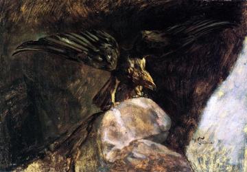 Eagle Artwork by Wilhelm Trübner