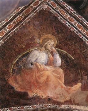 St Luke the Evangelist Artwork by Fra Filippo Lippi