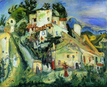 Landscape Of Cagnes Artwork by Chaim Soutine
