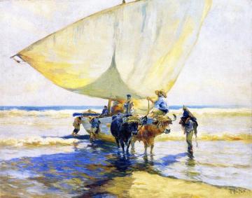 Coming Ahore Artwork by Mathias J. Alten