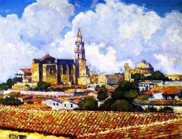 After The Shower, Cuernavaca Artwork by Alson Skinner Clark