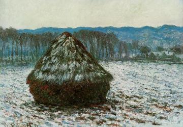 Grainstack Artwork by Claude Oscar Monet