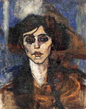 Portrait of Maude Abrantes Artwork by Amedeo Modigliani