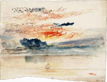 Study of Sea and Sky Artwork by Joseph Mallord William Turner