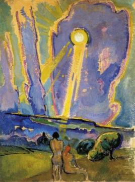 Adam And Eve Artwork by William Sommer