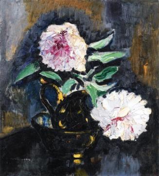 Pink Peonies Artwork by Kees Van Dongen