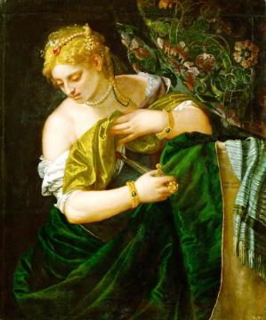 Lucretia Artwork by Paolo Veronese