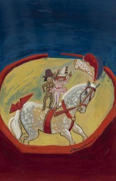 And How To Ride The Circus Steed Artwork by Ludwig Bemelmans