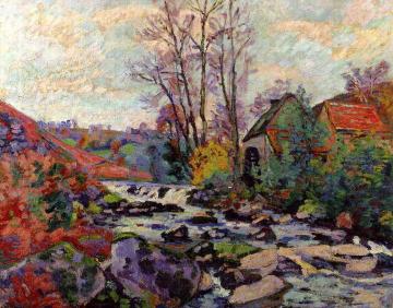 The Bouchardon Mill, Crozant Artwork by Armand Guillaumin
