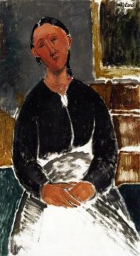 La Fantesca Artwork by Amedeo Modigliani