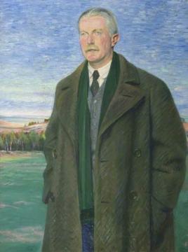 Sir Ernest Debenham Artwork by William Rothenstein