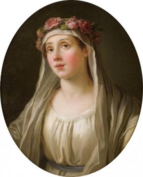 A Vestal Artwork by Joseph Marie Vien