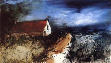 An Abandoned House Artwork by Maurice De Vlaminck