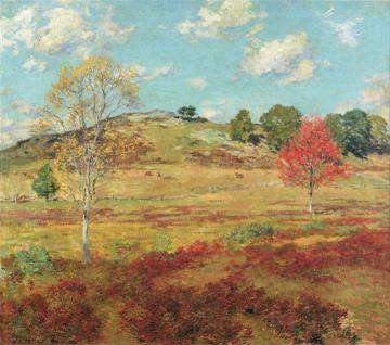 Early Autumn Artwork by Willard Leroy Metcalf