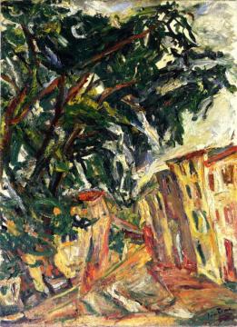Entrance To The Village Artwork by Chaim Soutine