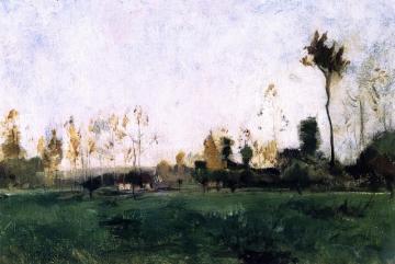 Spring Landscape Artwork by John Twachtman