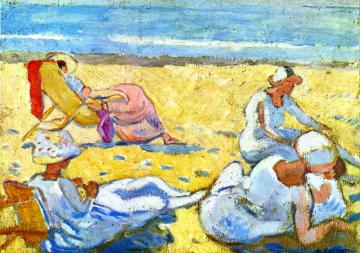 The Beach Artwork by Louis Valtat