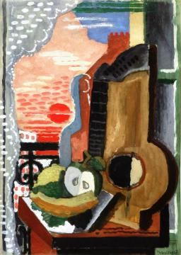 Still LIfe in front of the Window Artwork by Louis Marcoussis