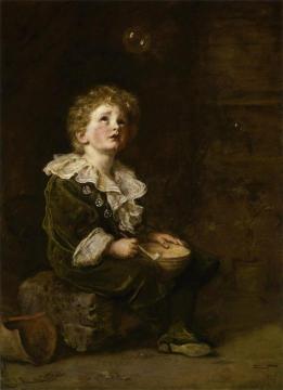 Bubbles Artwork by Sir John Everett Millais