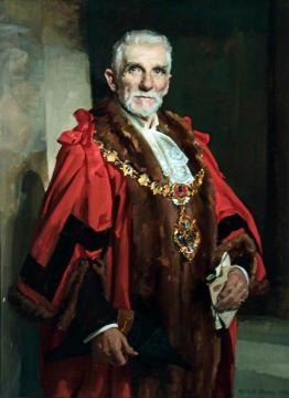 Alderman Benjamin Swanwick, Mayor of Wallasey Artwork by William Charles Penn