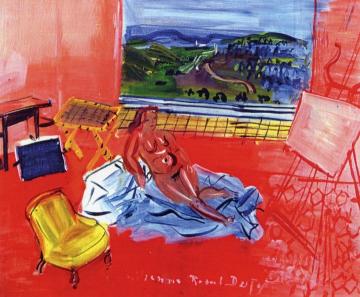Studio in Vence Artwork by Raoul Dufy