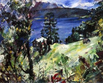 Walchensee Landscape Artwork by Lovis Corinth