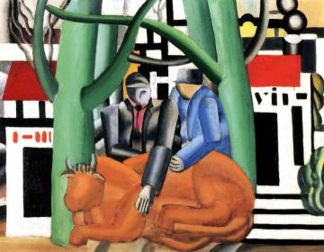 Live Landscape Artwork by Fernand Léger