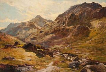 A View in Cumberland Artwork by Sidney Richard Percy