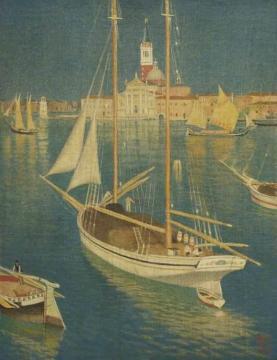 San Giorgio, Venice Artwork by Joseph Edward Southall