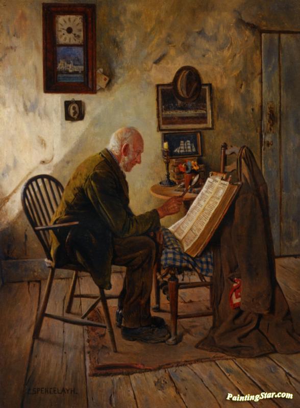 The Morning Chapter Artwork by Charles Spencelayh