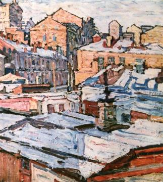 City Artwork by Abraham A. Manievich