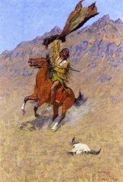 The Signal Artwork by Frederic Remington