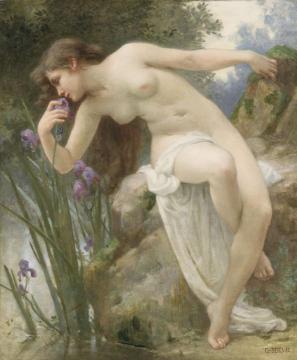 The Fragrant Iris Artwork by Guillaume Seignac
