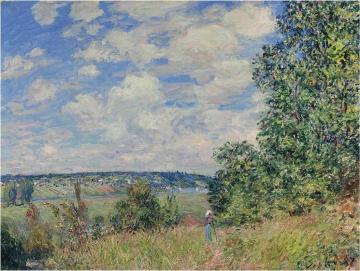 La Fenaison Apre midi Juin Artwork by Alfred Sisley
