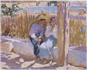 Idyll, Javea Artwork by Joaquin Sorolla y Bastida