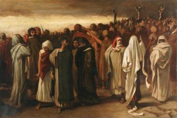 Return From Calvary Artwork by Elihu Vedder