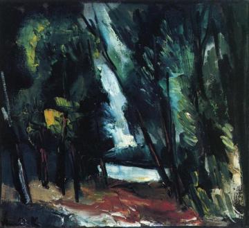 The Clearing At Valmondoiis Artwork by Maurice De Vlaminck